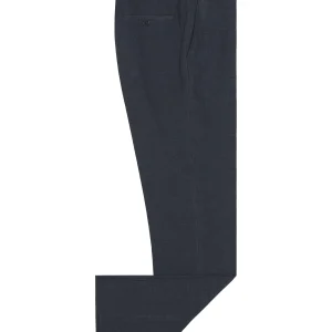 Pantalón Regular Fit Azul Profundo Rústico