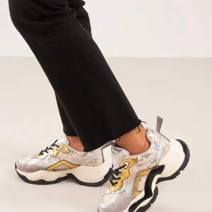 901-8 LEATHER GREY GOLD