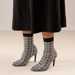 GARDA-521 KNIT BLACK WHITE