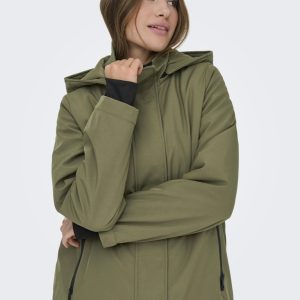 Parka con capucha