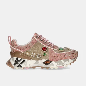 SY24-6 LEATHER TAUPE PINK