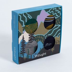 Calcetines de montañas de bambú para hombre. Pack de 4