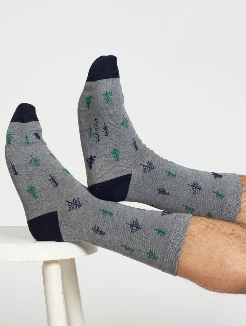 Calcetines de montañas de bambú para hombre. Pack de 4 - Imagen 6