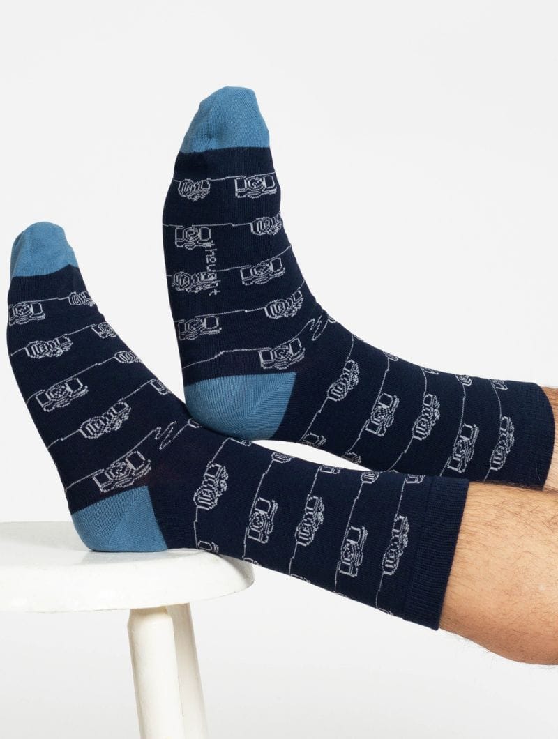 Calcetines de montañas de bambú para hombre. Pack de 4 - Imagen 8