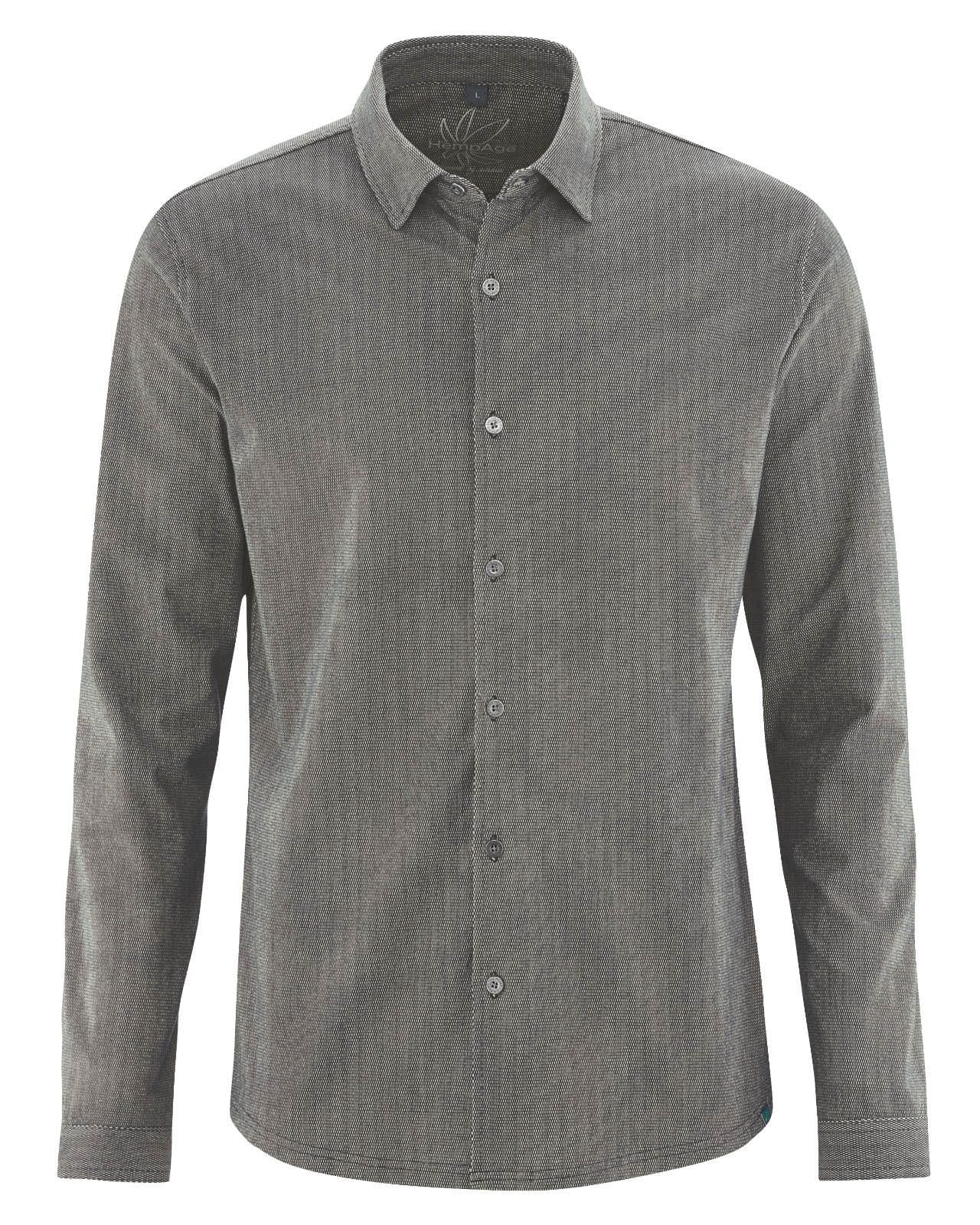 Camisa de punto fino de cáñamo y algodón orgánico - Imagen 3