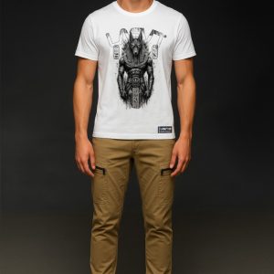 Camiseta de hombre La Sal ANUBIS Blanco