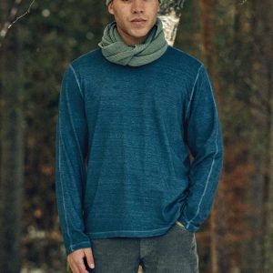 Camiseta gruesa de manga larga para hombre