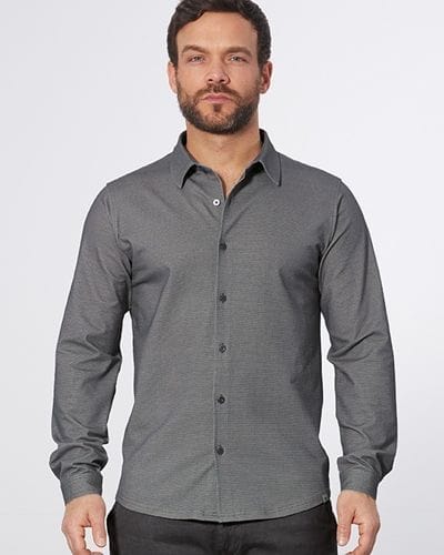 Camisa de punto fino de cáñamo y algodón orgánico - Imagen 2