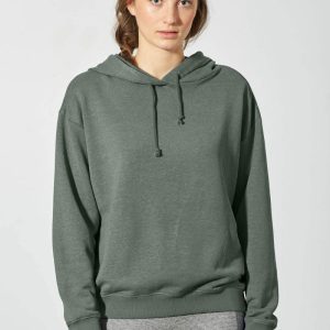 Sudadera con capucha de cáñamo y algodón orgánico